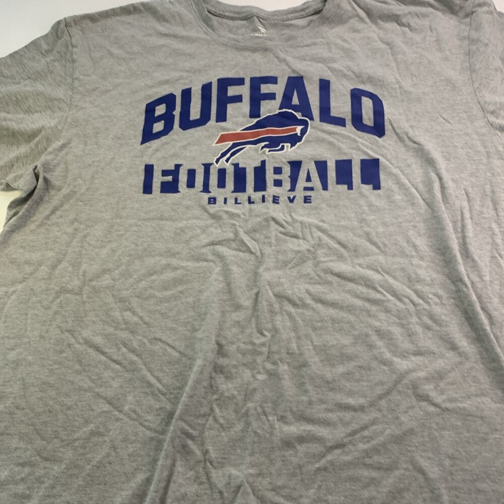 Fanatics Buffalo Bills T-Shirt Mens 2XL Gray